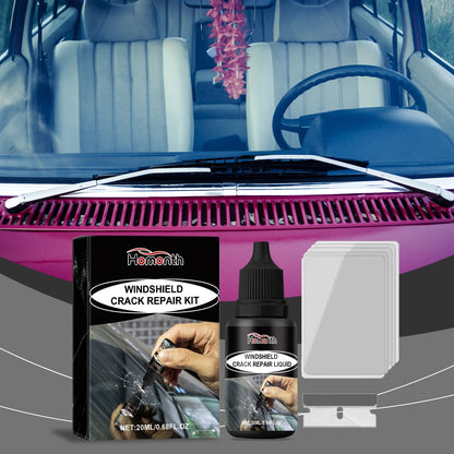 Automotive Windshield Repair Fluid Automotive Glass Cleaning Crack Repair Agent Clear Vision