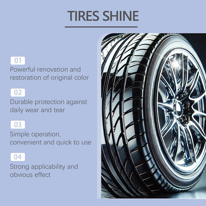 Automobile Tire Retreading Spray Tire Protection Oil Glaze Waterproof Antifouling Lasting Retreading Spray