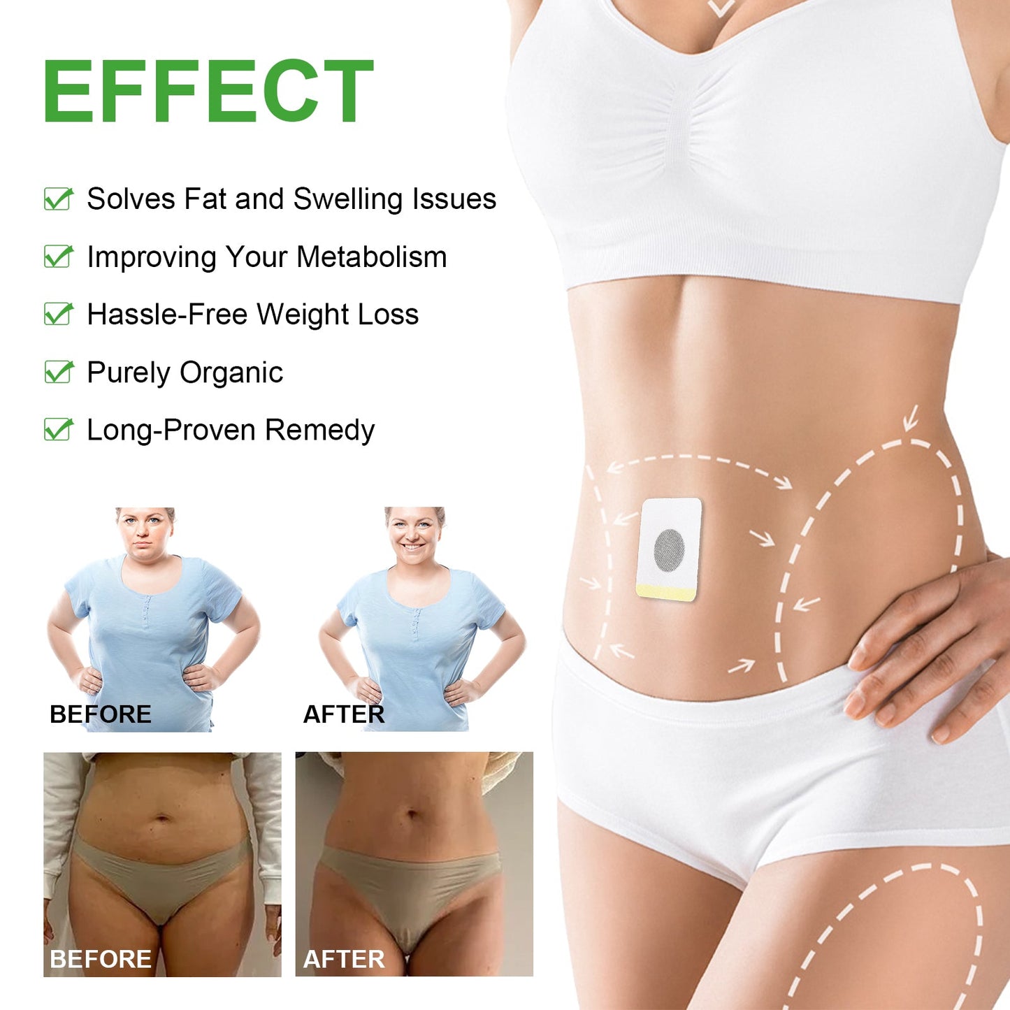 Body Shaping Stick Lazy Fat Belly Button Stick Fat Shaping Stick Thin Belly Small Waist Health Care Stick