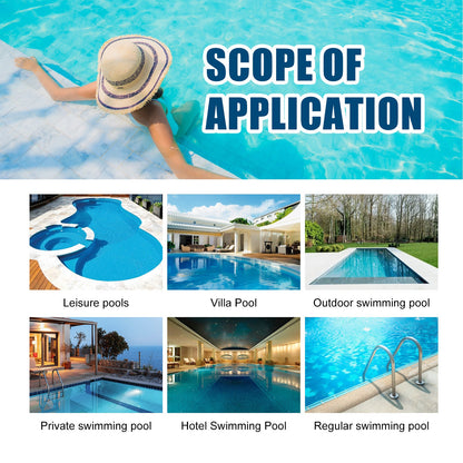 Pool Chlorinated Tablet, Water Quality Cleaning, Odor Removal Instant Multi-Functional Effervescent Tablet