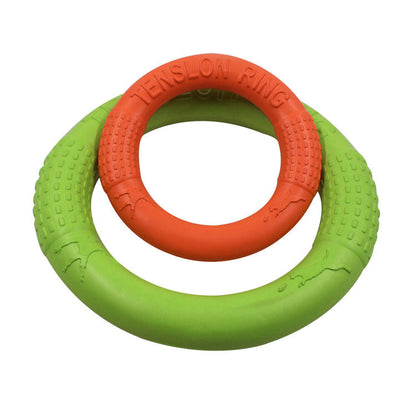 EVA Pet Tug Ring Wholesale Dog Flying Disc Foam Chew-Resistant Training Toy Outdoor Frisbee Toy for Dogs