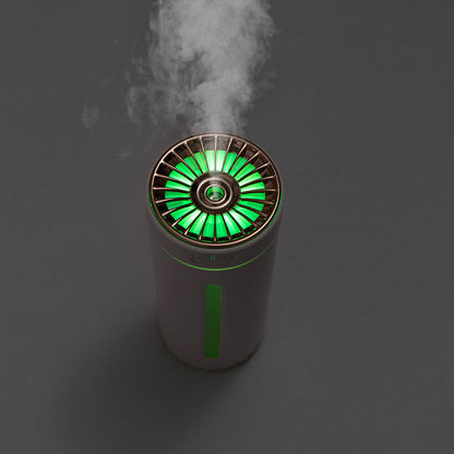 New small large fog volume silent portable usb car aromatherapy phantom cup colorful night light car humidifier
