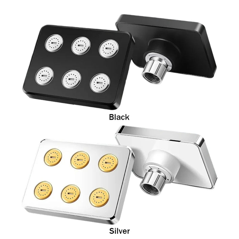 High Pressure Shower Head Water Saving Rainfall Showerhead 360 Degree Rotatable Filter Faucet Tap Shower Bathroom Accessories