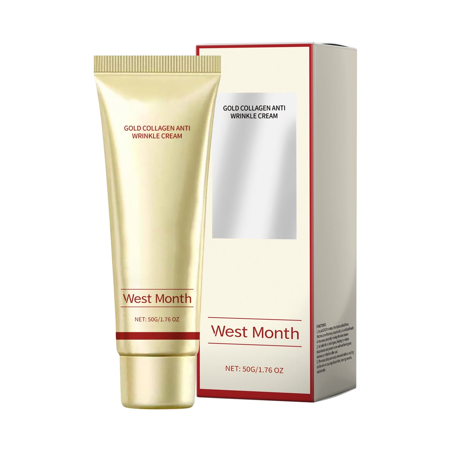 Collagen Moisturizing Cream, Moisturizing And Nourishing Facial Skin Daily Skin Care Brightening Cream