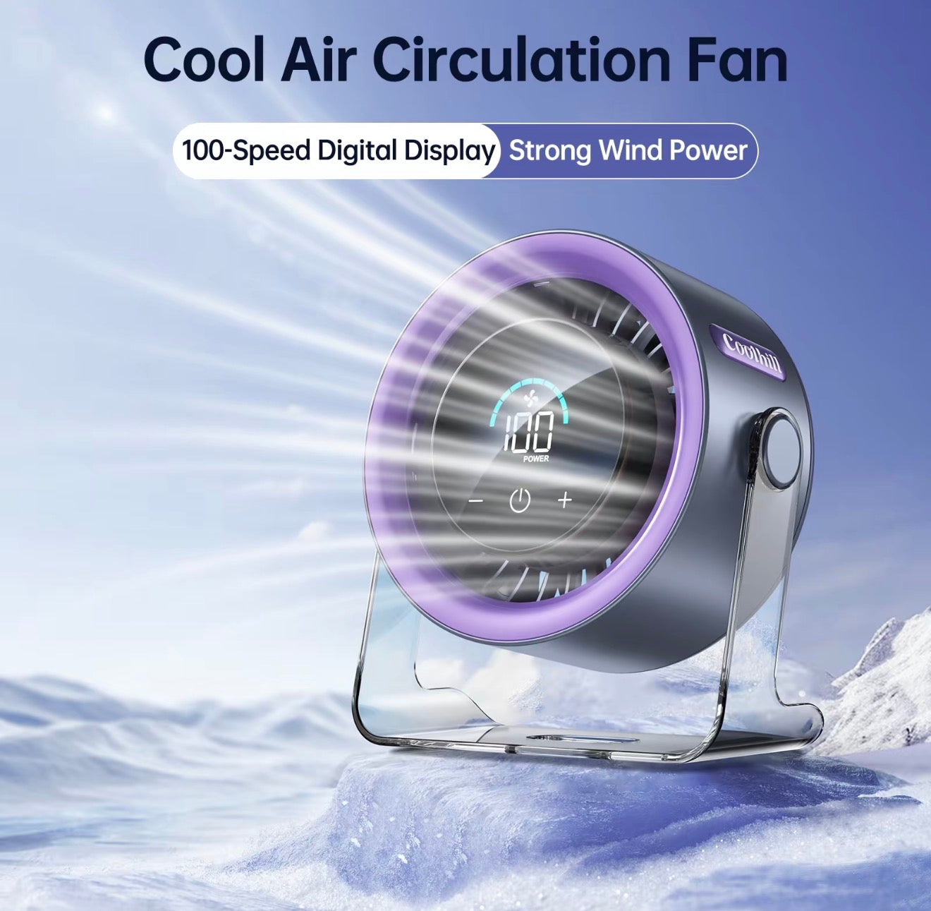 TurboCool Desk Fan