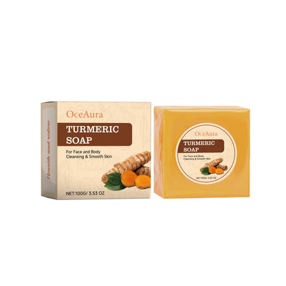 Turmeric Bath Soap Gently Cleans And Moisturizes The Skin And Body With A Clean And Refreshing Bath Soap