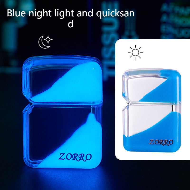 ZORRO Z103-801 Night Glow Sands Kerosene Lighter Creative Gift Perfect
