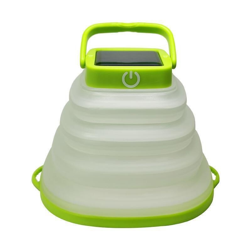 Solar Soft Adhesive Light Telescopic Light Solar Outdoor Camping Light Portable Folding Light LED Bubble Light