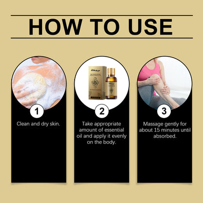 Bee Venom Body Shaping Essential Oil, Slimming Body, Firming And Moisturizing Skin, Shaping Curves And Massaging Body Oil