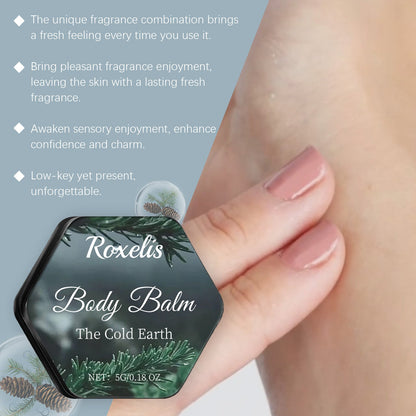 Perfumed Body Balm Clear Cold India Cedar Natural Fragrance Lasting, Not Easy To Loose Non-Sticky Portable Pocket Balm