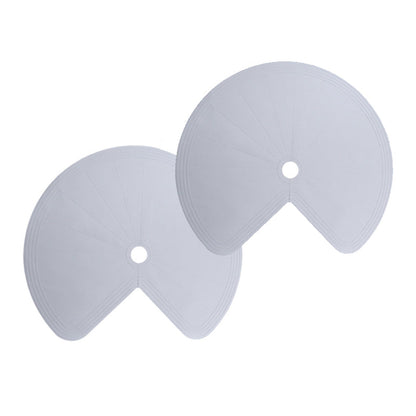 Lazy Susan Shelf Liner: Silicone, for Dual Tier Pie Cut Organizer, Non-Slip & Thermal Protection .2pcs