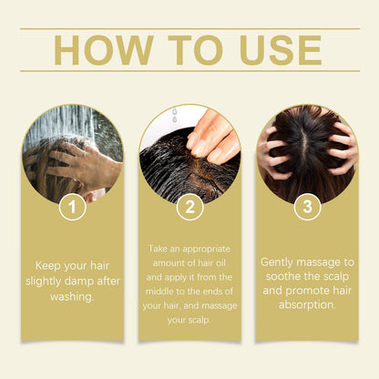 Batana Hair Care Essential Oil, Nourishing And Moisturizing Soft Repair Vitamin E Nourishes The Scalp And Gives It A Glowing Glow