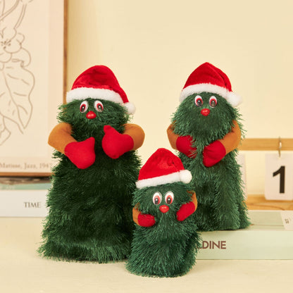 Dancing Christmas Tree Swinging and Rotating Music Electric Children's Toys Christmas Gift Pendulum