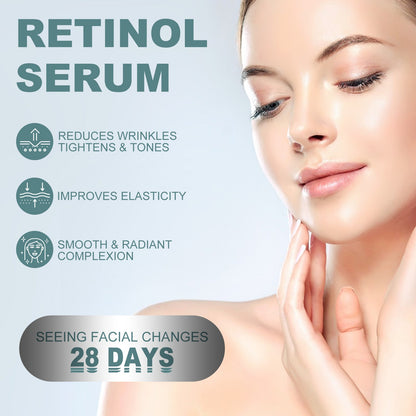 Retinol Serum, Lightening Spots And Fine Lines, Repairing Dull Skin, Brightening, Whitening And Anti-Aging Serum