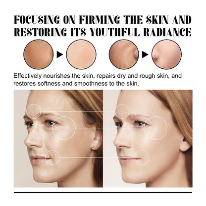 Snail Mucin 92% Moisturizer, Moisturizing And Smoothing Facial Wrinkles Firming And Elastic Skin Care Cream