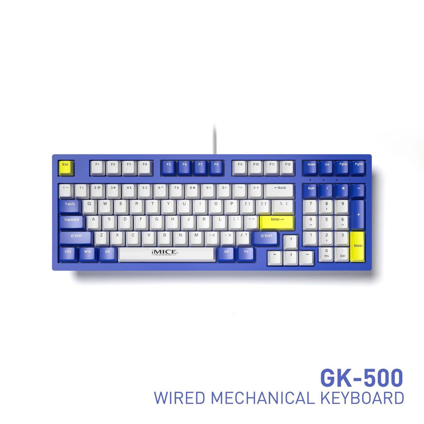 Wired green axis, red axis, tea axis, black axis mechanical keyboard, e-sports game keyboard