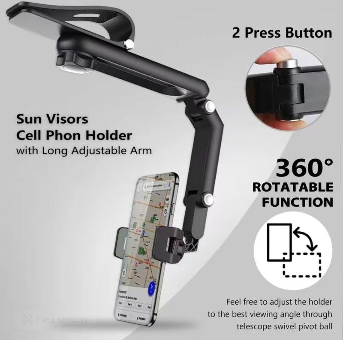 VistaGrip 1080 Car Mount