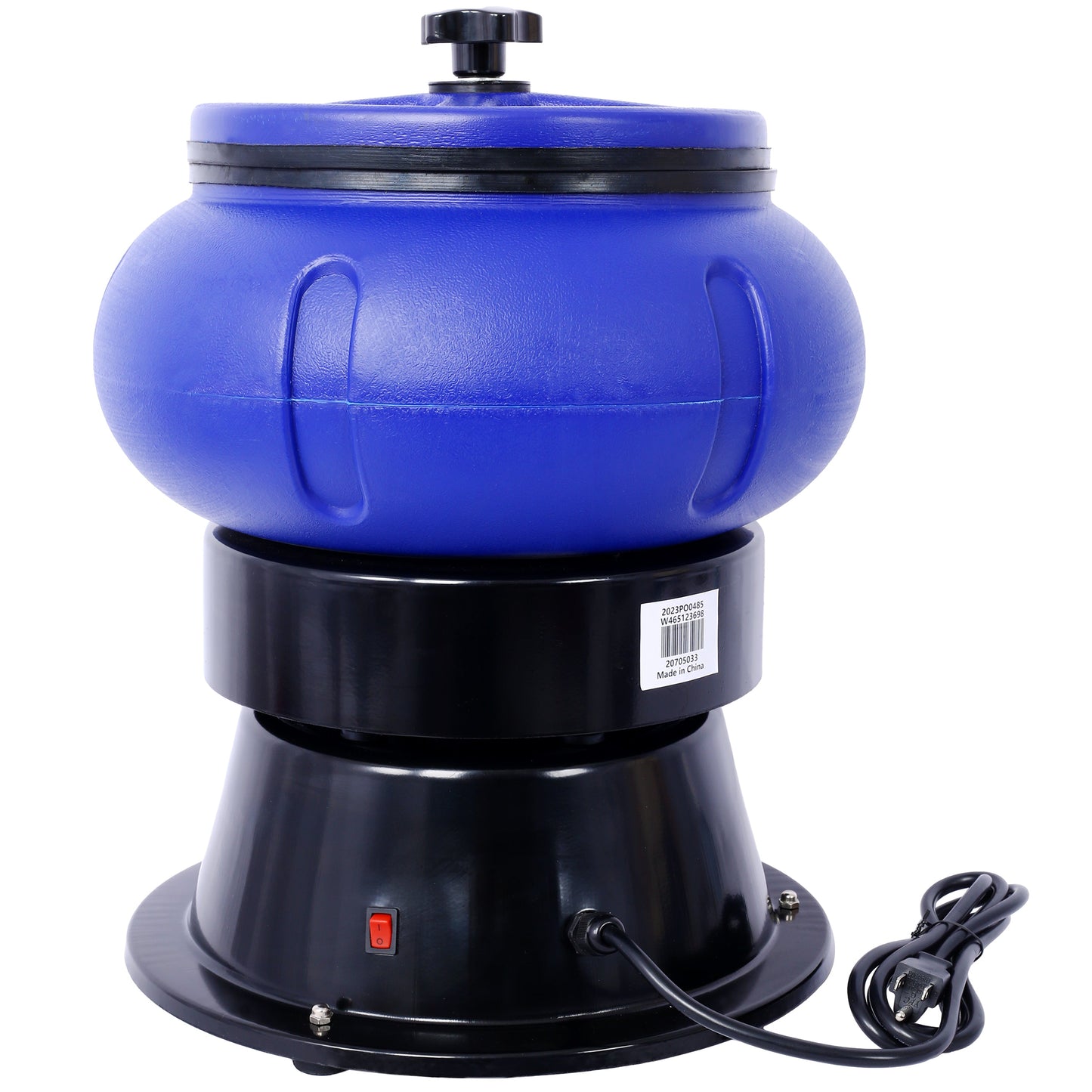 Electric 18 Lbs Vibratory Tumbler Vibratory Tumbler Bowl for Polishing Metal