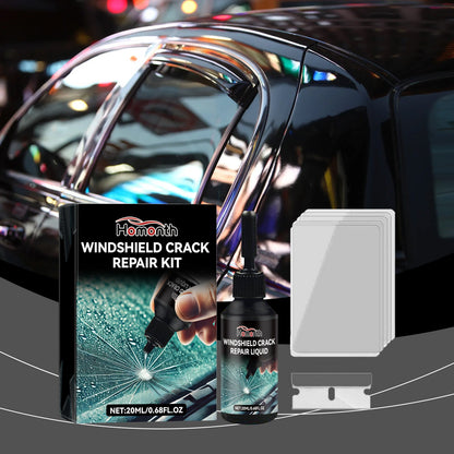 Automotive Glass Care Kit Automotive Windshield Cracks And Scratches Adhesive Repair Solution
