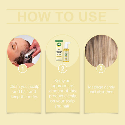 Nourishing Hair Care Tea Oil Spray Herbal Extraction Camellia Seed Oil Repair Dry And Smooth Hair Treatment