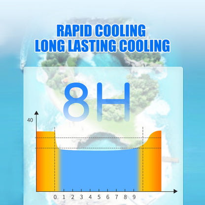 Cool Down Patch Cool Up Hydrogel Cartoon Ice Patch Quick Cool Down Compress