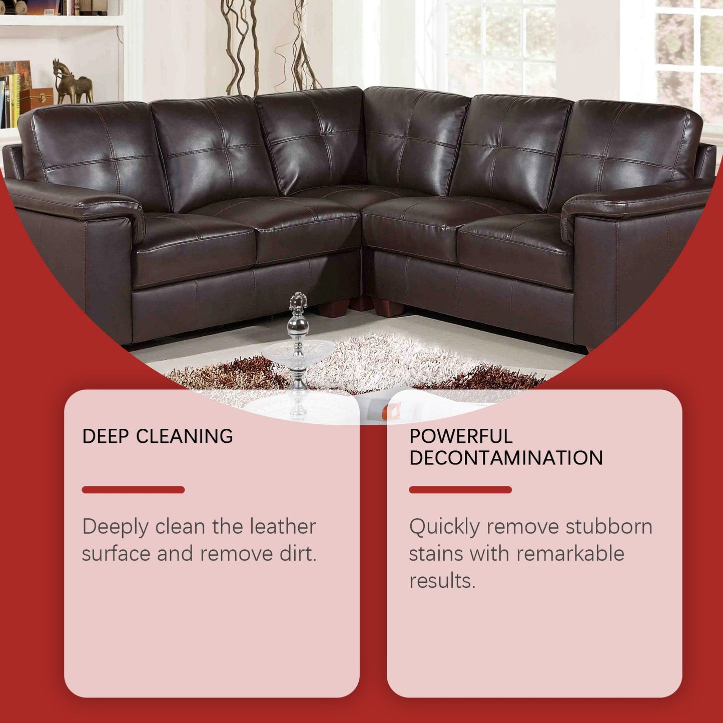 Leather Cleaning Cream Multi-Functional Leather Cleaning Cream Leather Sofa Bag Care Cream