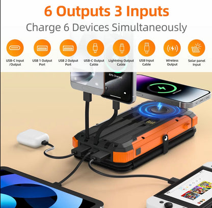 SolarMax Foldable Power Bank