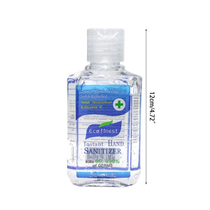 Hand Sanitizer Gel,Kills 99.99% Germs,Long-lasting Anti-Bacterial Quick Drying Liquid Hand Soap,No Water Required 60ML