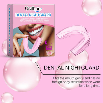 Pink Night Molar Mouth Guard Prevents Sleep Snoring Bite Molar Mouth Guard Protects Teeth