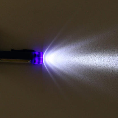 COB LED Mini Pen Multifunction led Torch light Handle work flashlight square Work Hand   With Magnet