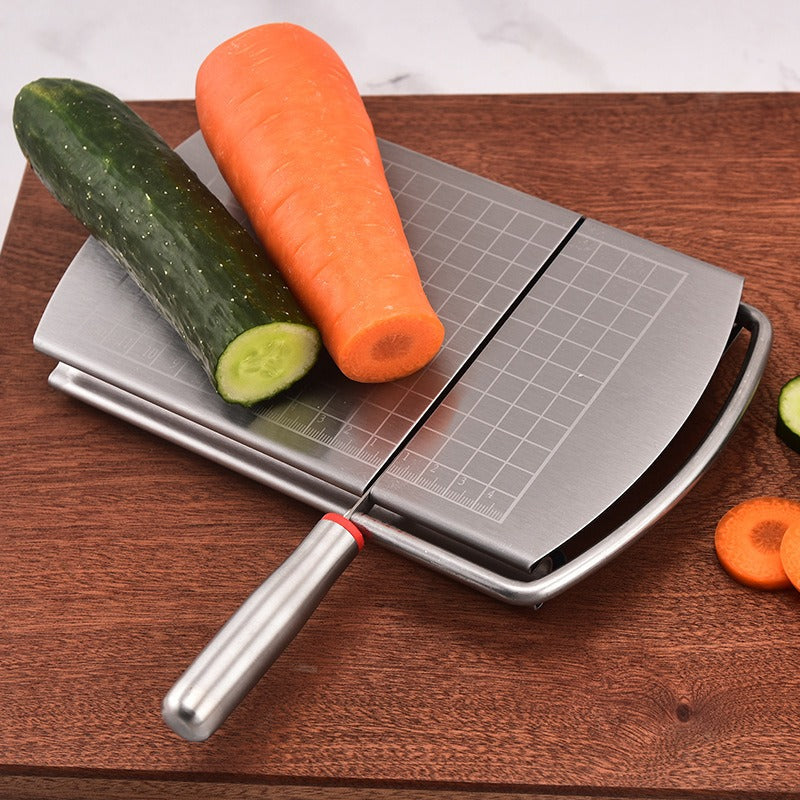 Cheese Cutter Stainless Steel  With Graduated Slicer Household Baking Tool Butter Cheese Divider