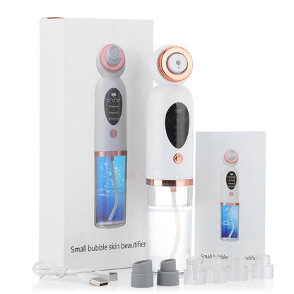 New Hailicare Small Bubble Suction Blackhead Instrument Skin Pore Cleaner Water Oxygen Circulation Skin Cleaning Instrument