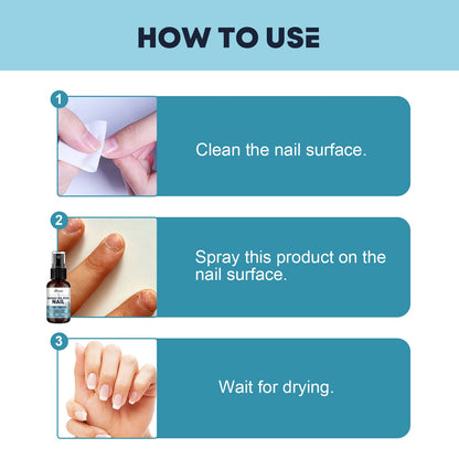 Nail Care Spray, To Reduce Brittle Nails By Layering Nail Strengthening Moisturizing Nutrient Solution
