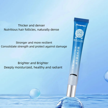 Eyebrow nutrition liquid dense natural growth nourish eyebrow repair hair follicle plant extract essence