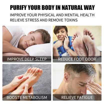 Herbal Purge Purifying Night Patches, Relaxing Body Conditioning Deep Cleansing Foot Care Sleep Pads