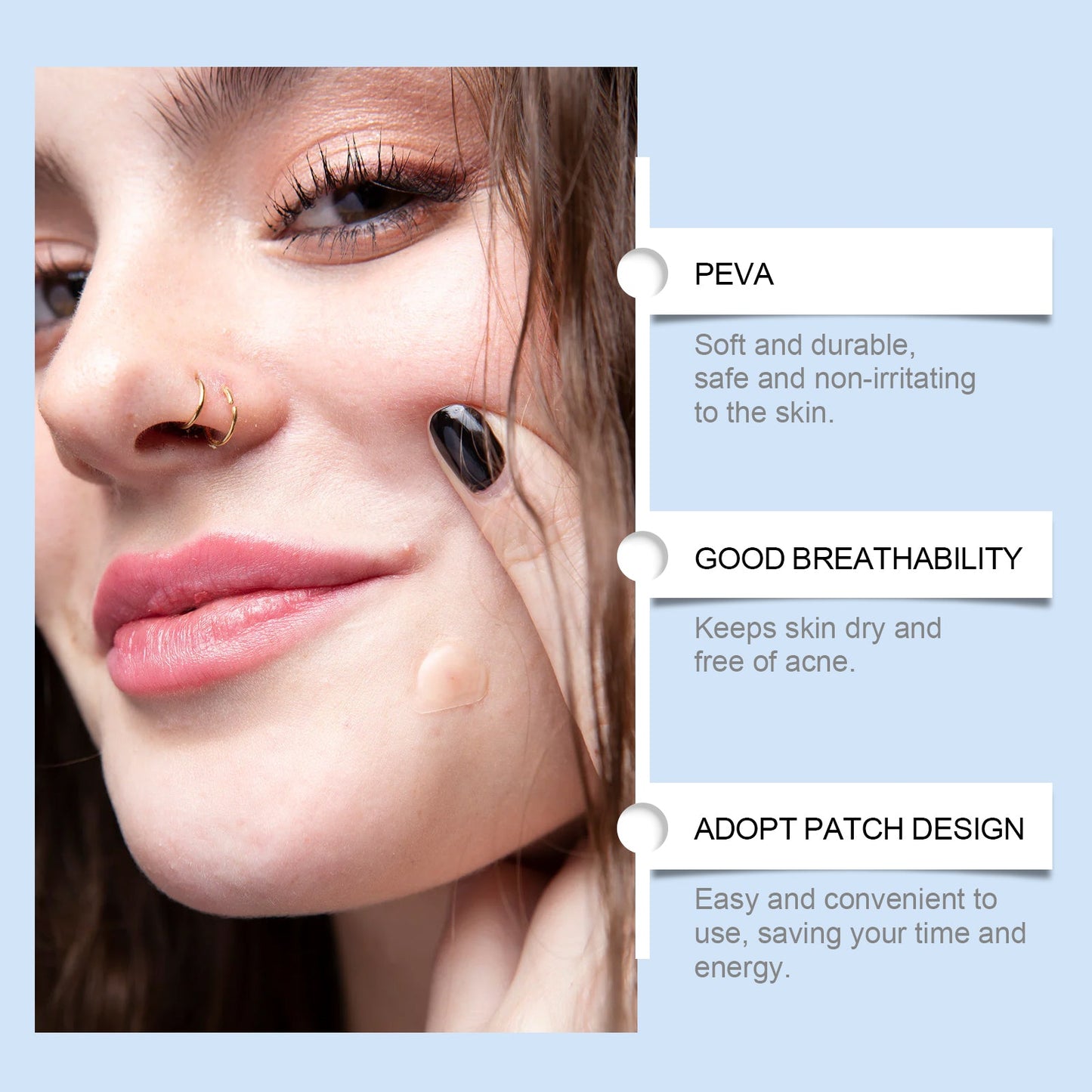 Cloud Acne Patch Repair Mild Facial Skin Clean Acne Skin Delicate Skin Care Patch
