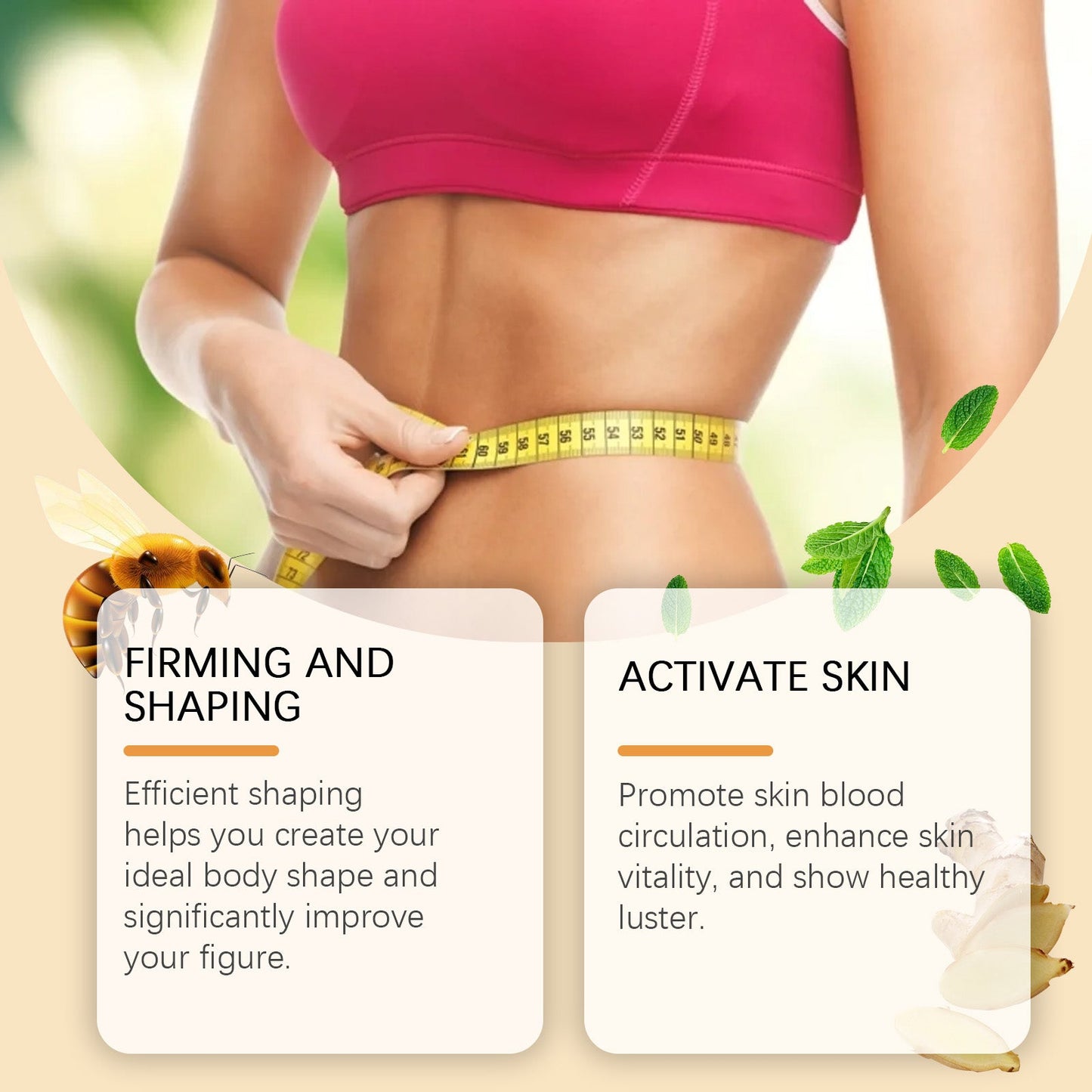 Bee Venom Beauty Considerate Body Shaping Body For Lazy Body Firming Body Skin Thighs Bye Meat