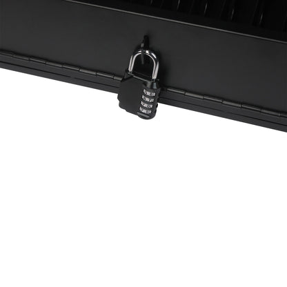 16 Bay Charging Cabinet for Laptop Chromebook Locking Charging Station-BLACK