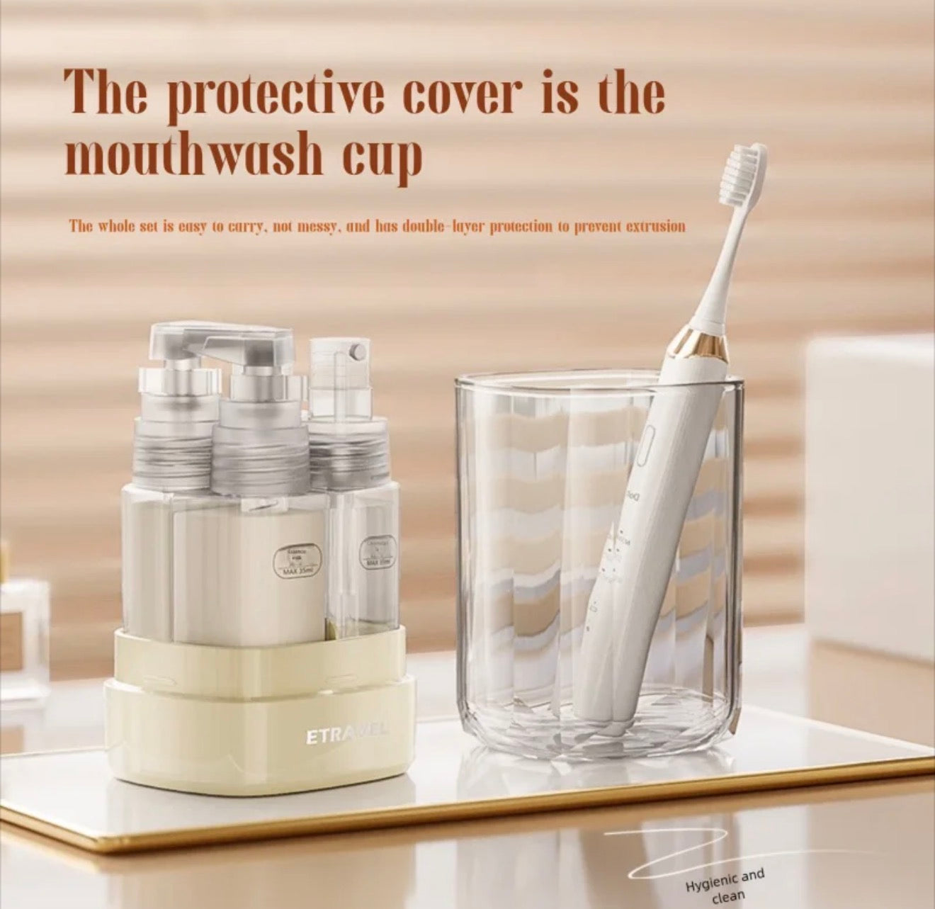 TravelMate 4-in-1 Toiletry Dispenser