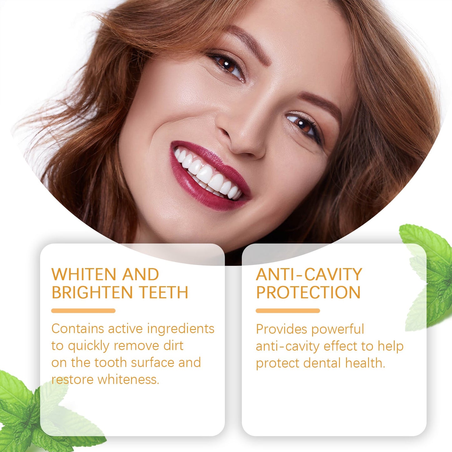 Oral Care Toothpaste, Clean Teeth, Remove Stains, Care For Oral Health Environment Care Toothpaste