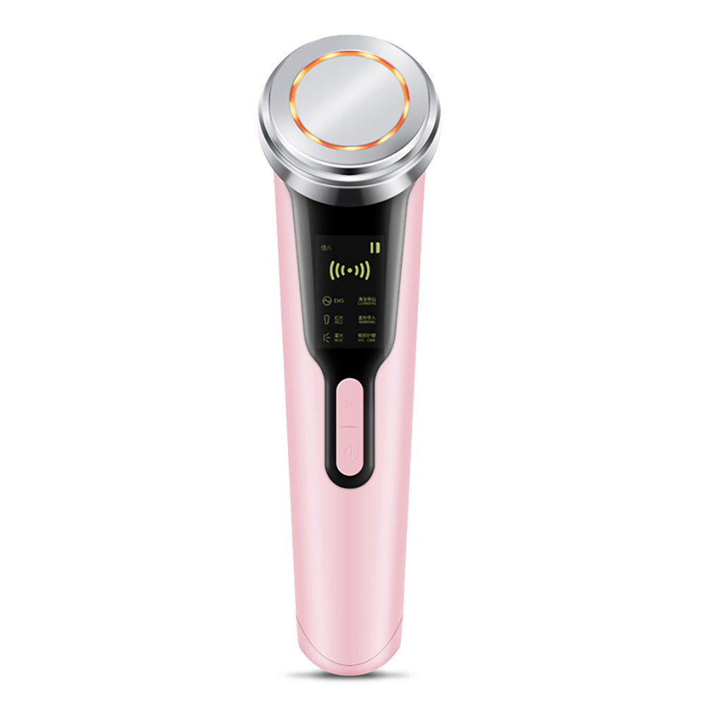 HailiCare Multi-Function 6-In-1 Skin Cleansing Instrument EMS Color Light Skin Rejuvenation Beauty Instrument