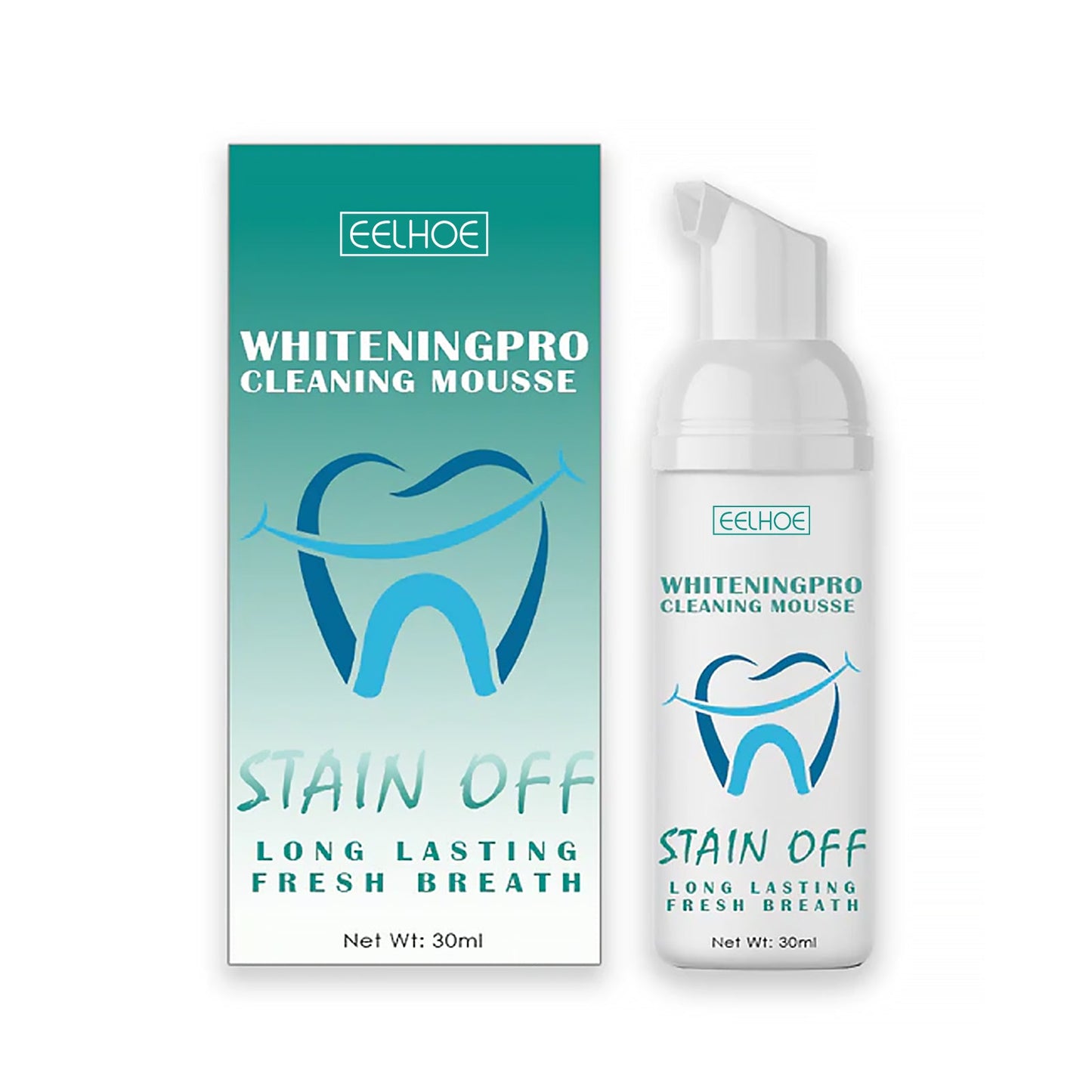 Teeth Whitening Cleaning Mousse Teeth Stains Deep Clean Fresh Breath Whitening Tooth Toothpaste