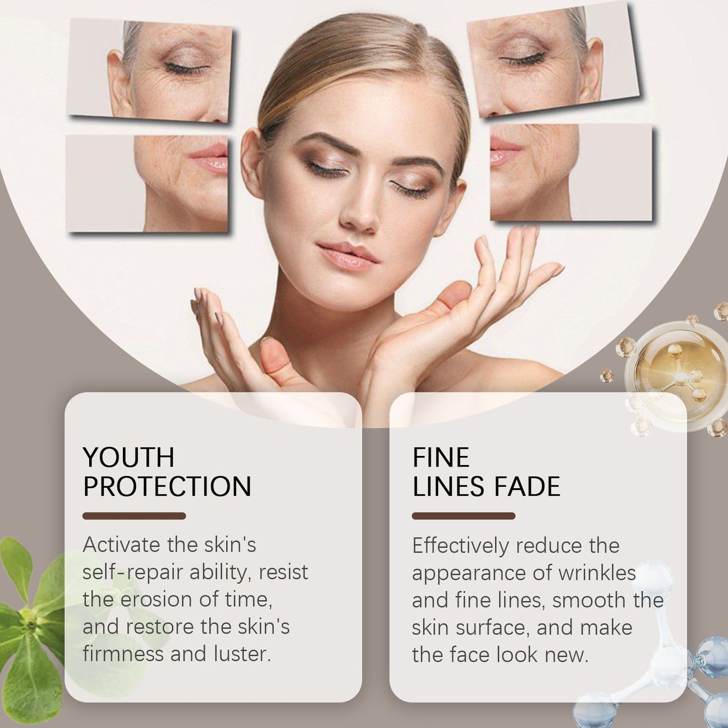 Firming Repair Cream, moisturizing, hydrating and delicate facial skin, brightening, shining and glowing apply face cream