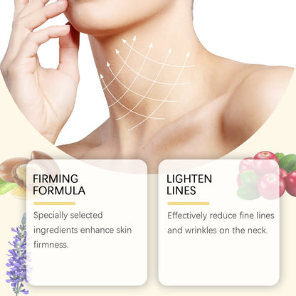 Firming And Whitening Neck Creme Reduces Neck Lines, Moisturizes And Tender Neck Skin