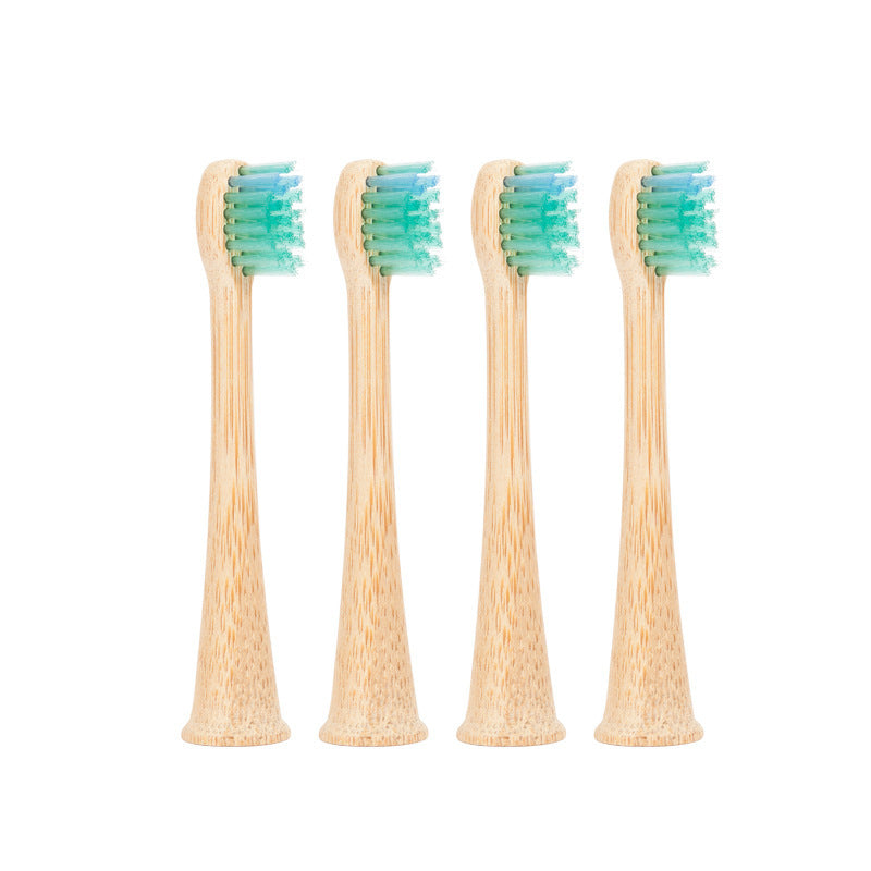 Children's bamboo toothbrush head compatible with Feili Neutral Pu 3/6/9 series toothbrush head