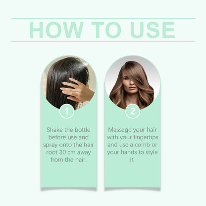 Free Air And Fluffy Spray, Lazyless Leave-In Spray Hair Feels Fluffy And Not Greasy