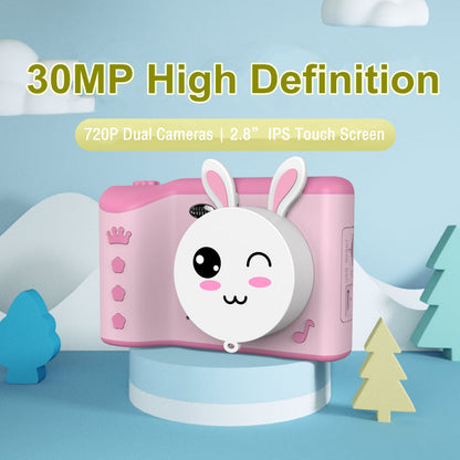 2.8 Inch HD Dual-Camera Children's Digital Camera Mini Small SLR Can Take Pictures Interest Toy Gift