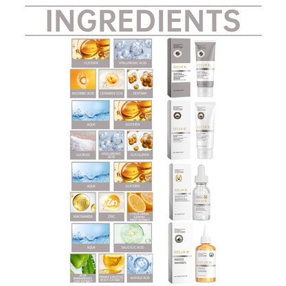 Acne Care Set Brightening Skin Gentle Moisturizing Repair Skin Moisturizing facial set