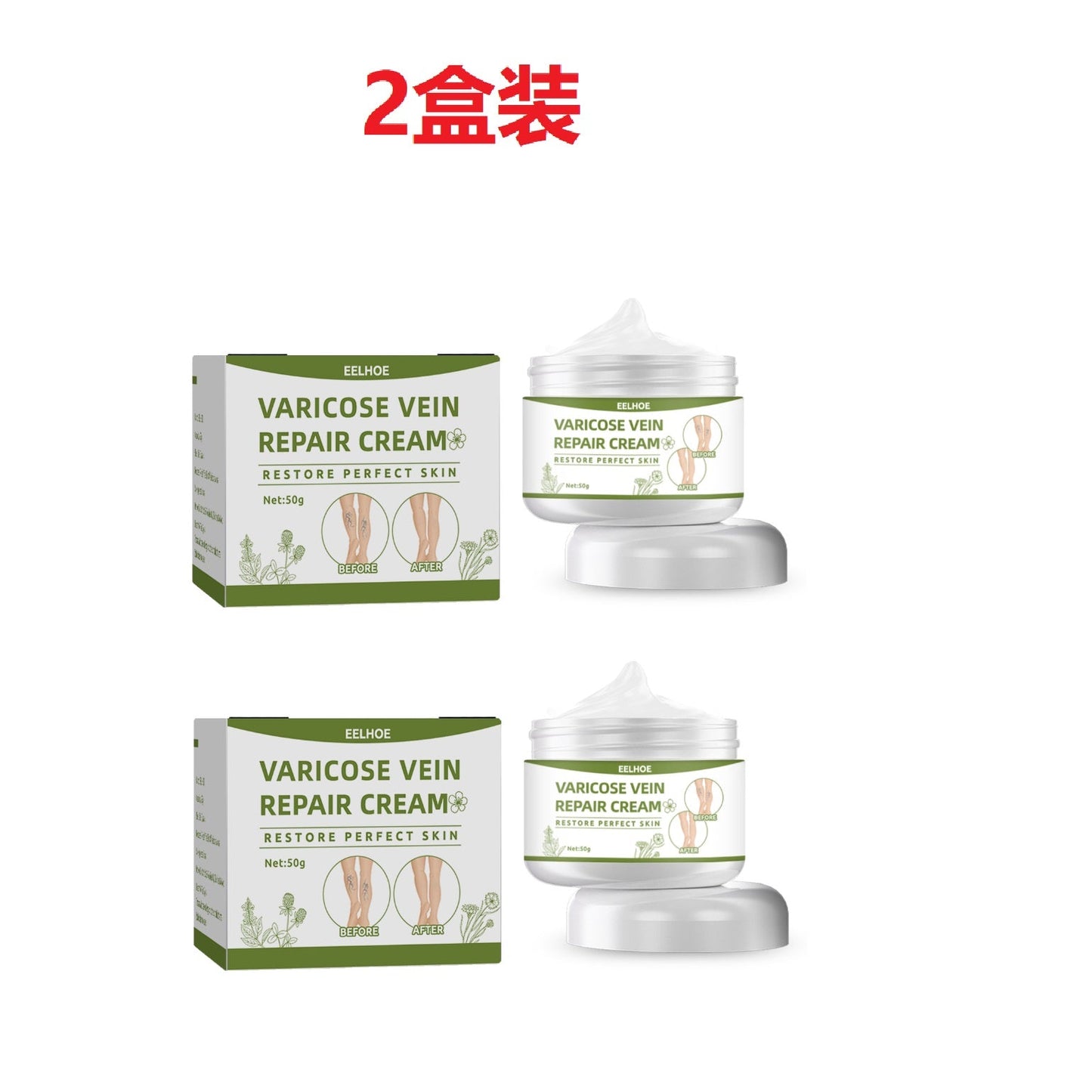 Vein Repair Cream, Pain Relief Dredging Meridians Vein Dilation Repair Cream