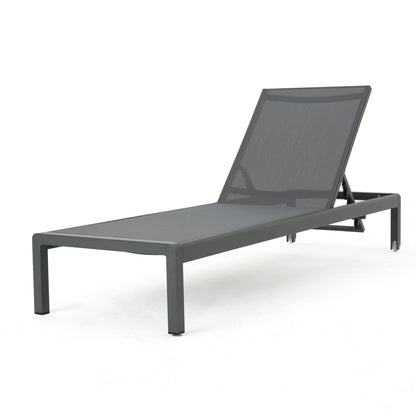 CAPE CORAL KD CHAISE LOUNGE GRY(MP2)( SET OF 2 )